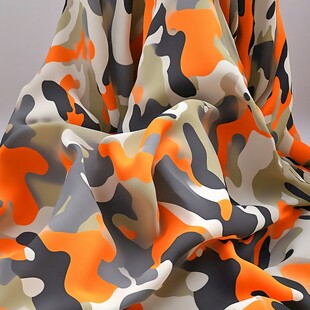 迷彩图案布料 色彩丰富