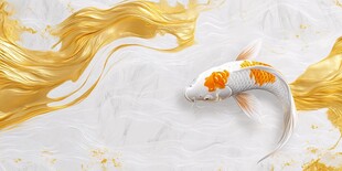 金波锦鲤图