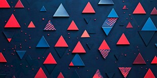 几何三角图案背景设计