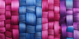 多彩编织发丝纹理背景图