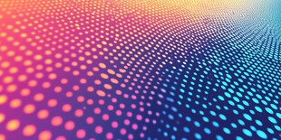 炫彩波点渐变抽象背景图