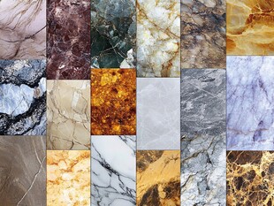 多样大理石纹理精美展示