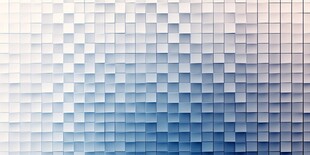 蓝白渐变立体方块背景图