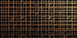 金色几何网格纹理图案