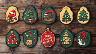 圣诞主题创意装饰小挂件