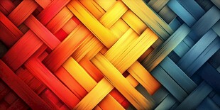 多彩编织纹理背景图案