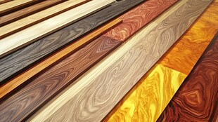 多样实木板材纹理展示