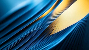 蓝金渐变动感抽象纹理背景