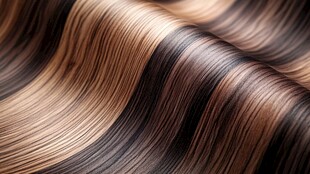 绚丽多彩的波浪美发