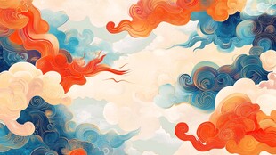 梦幻国风云海奇幻图景