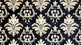 古典奢华花纹墙纸图案