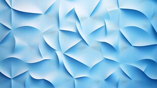 蓝色立体几何纹理背景