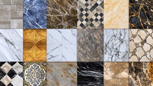 多样精美瓷砖纹理大赏