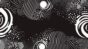 黑白抽象几何图案背景