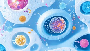 微观细胞世界的奇妙景象