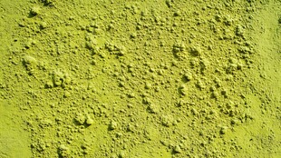 黄绿色粗糙墙面纹理