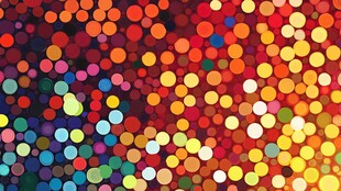 多彩光斑背景图