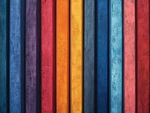 彩色竖条纹木板纹理背景