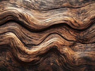 独特纹理的沧桑老木材