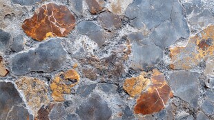 多彩拼贴石面纹理特写