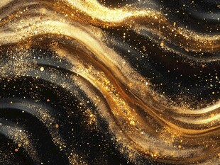 黑金流韵炫彩背景图