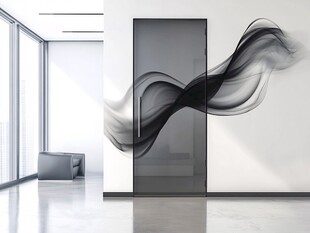 现代简约风黑白艺术墙饰