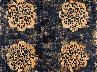 复古花朵图案装饰纹理