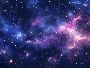 梦幻星空宇宙绚丽景象
