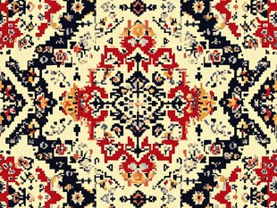 复古几何图案精美织物纹理