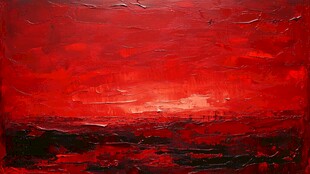 深红抽象油画纹理背景