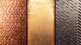 金属质感纹理材料展示