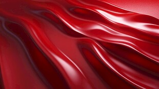红色动感丝绸纹理背景