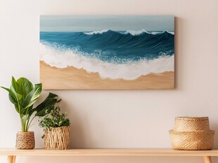 海边风景装饰画