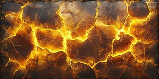 熔岩裂纹纹理背景特效