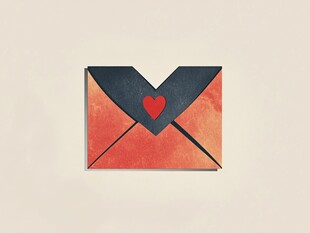 爱心信封 传递浪漫情意