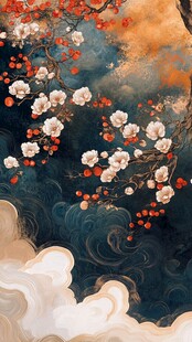 梅绽云海间 古韵悠然