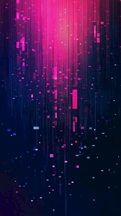 梦幻炫彩粒子背景图