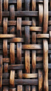 复古木质编织纹理图案
