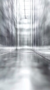 未来感走廊抽象光影背景