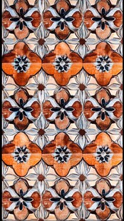 复古花纹瓷砖图案设计