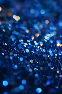 梦幻蓝色闪光颗粒背景