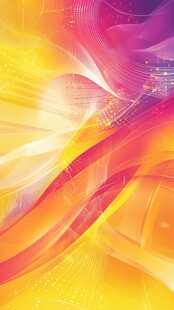 绚丽动感渐变线条背景图