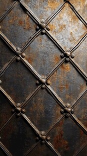 复古锈迹金属网格纹理