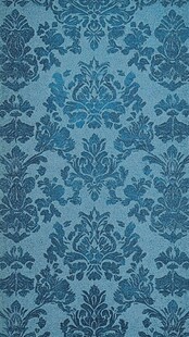 蓝调花纹布料图案纹理