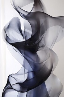 灵动墨色烟雾艺术之美