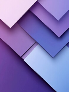 梦幻渐变几何色块背景