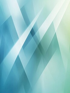 蓝绿渐变几何线条背景图