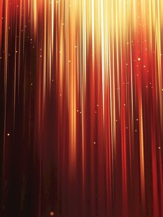 梦幻红金光线背景特效图