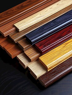 多样实木踢脚线展示