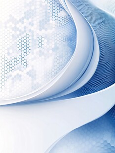 科技风蓝白渐变抽象背景图